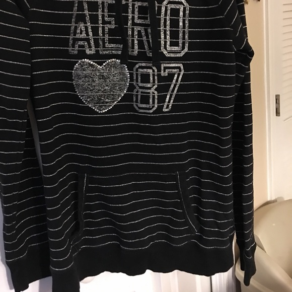 Aeropostle Sweatshirt/shirt w/glittery writing - Picture 5 of 5
